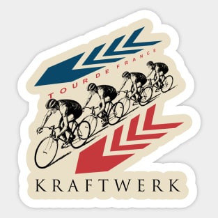 Kraftwerk Tour De France Sticker